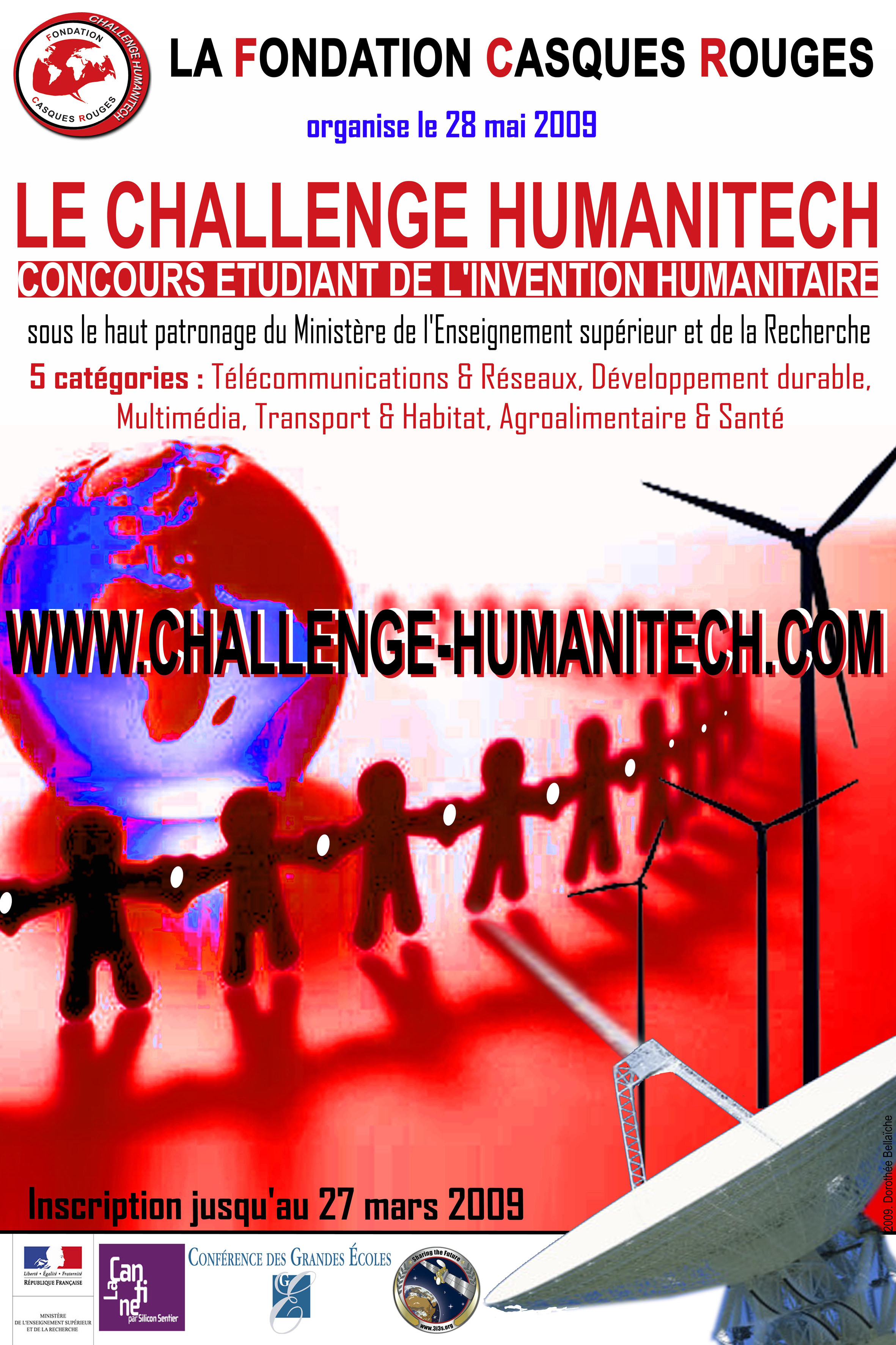 3i3s Partenaire CASQUES ROUGES: Challenge Humanitech 2009