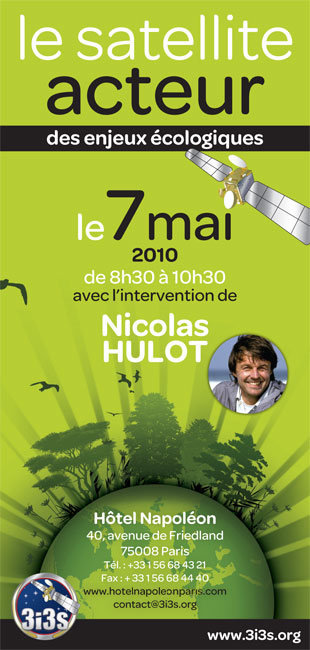 Petit déjeuner 3i3s avec Nicolas HULOT