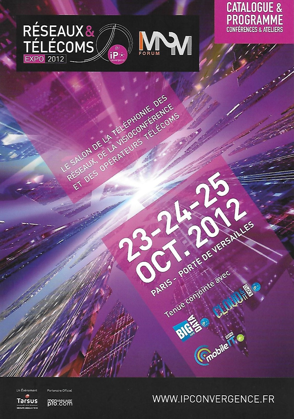 3i3s IP CONVERGENCE – RESEAUX & TELECOMS TELECOMS EXPO 2012