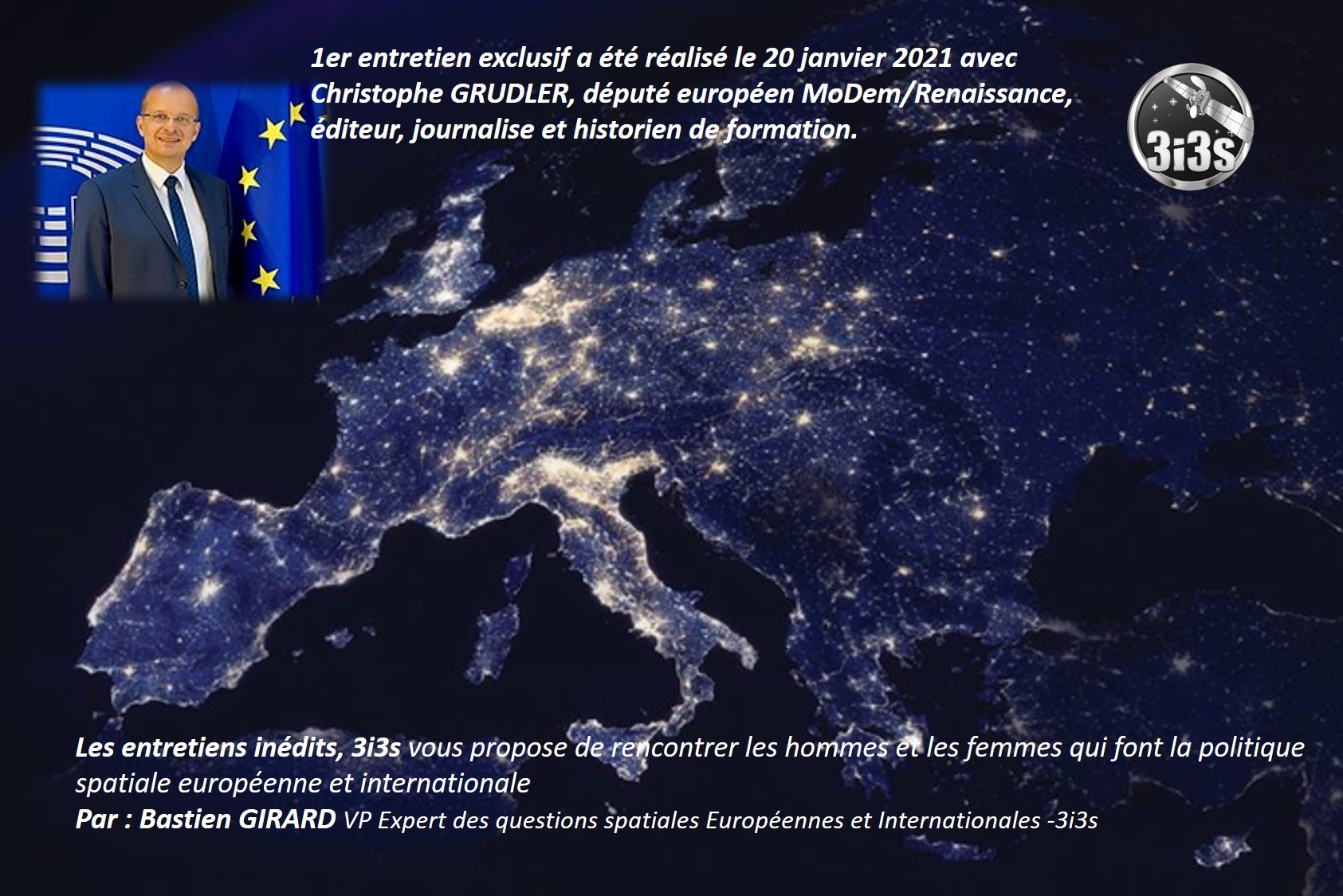 Entretien de Christophe GRUDLER Député européen par Bastien GIRARD