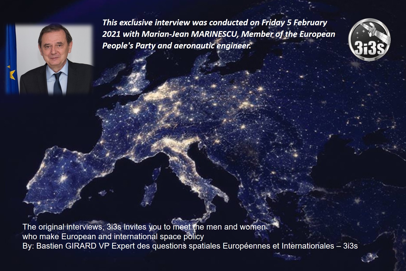 Interview with Marian-Jean MARINESCU Member of the European People’s Party by Bastien GIRARD Interview with Marian-Jean MARINESCU Member of the European People’s Party by Bastien GIRARD