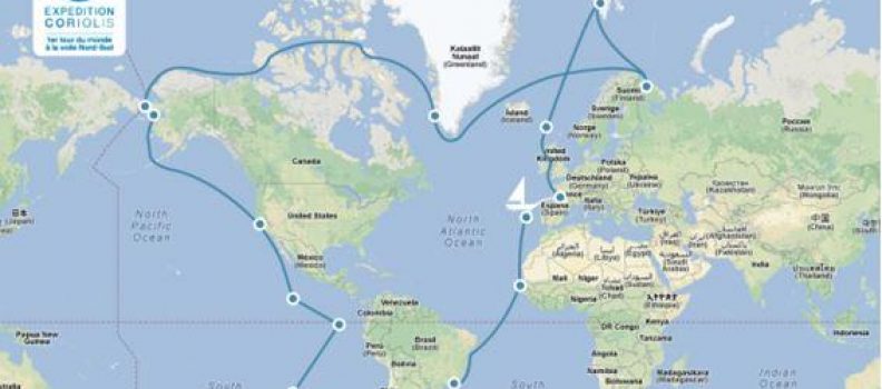 3i3s Partenaire du premier Tour du Monde Nord Sud « Expédition CORIOLIS 14 »