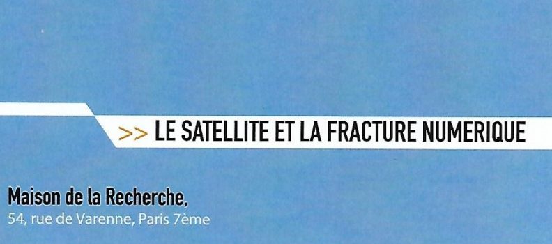 3i3s – EUTELSAT : Le satellite et la fracture numérique