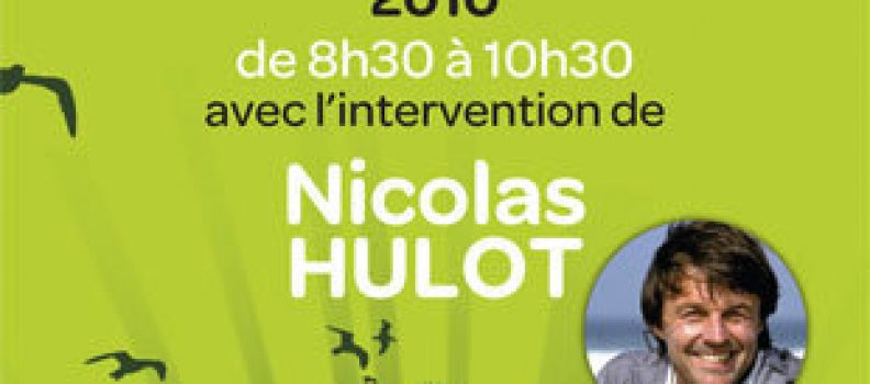 Petit déjeuner 3i3s avec Nicolas HULOT