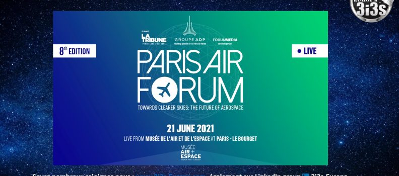 3i3s-Europa au PARIS AIRFORUM 8ème Edition 21 Juin 2021