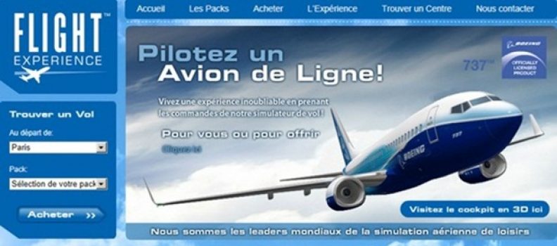 FLIGHT Expérience – 3i3s offre un vol sur un simulateur Boeing à deux jeunes passionnés